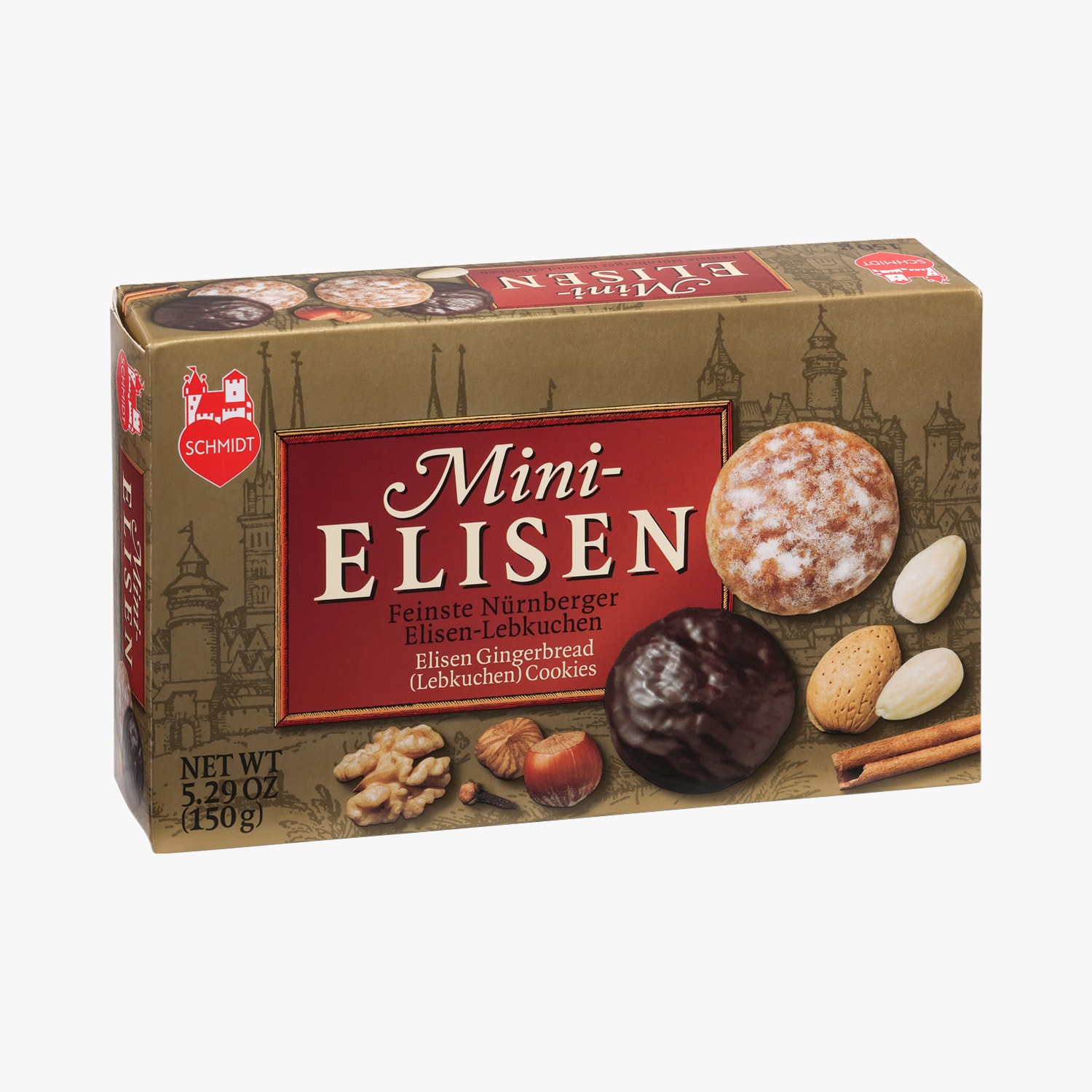 Nuremberg IGP Elisen-Lebkuchen Gingerbread - Lebkuchen-Schmidt