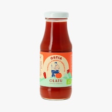 Jus tomate et piment d&rsquo;Espelette biologique - Ostia Olatu