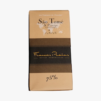 Tablette de chocolat Sao Tomé et Principe 75% François Pralus