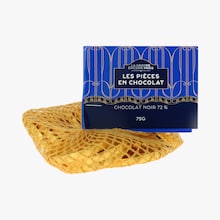 Pi&egrave;ces en chocolat noir 72&nbsp;% La Grande &Eacute;picerie de Paris