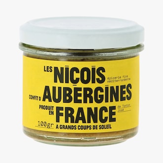 Confit d&rsquo;aubergines Les Ni&ccedil;ois