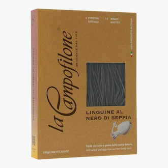 Linguine &agrave; l&rsquo;encre de seiche La Campofilone