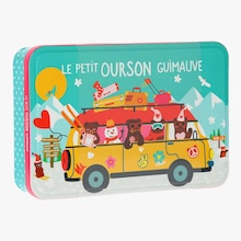 Le petit ourson guimauve &agrave; la montagne Sophie M