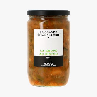 La soupe au pistou bio La Grande Épicerie de Paris