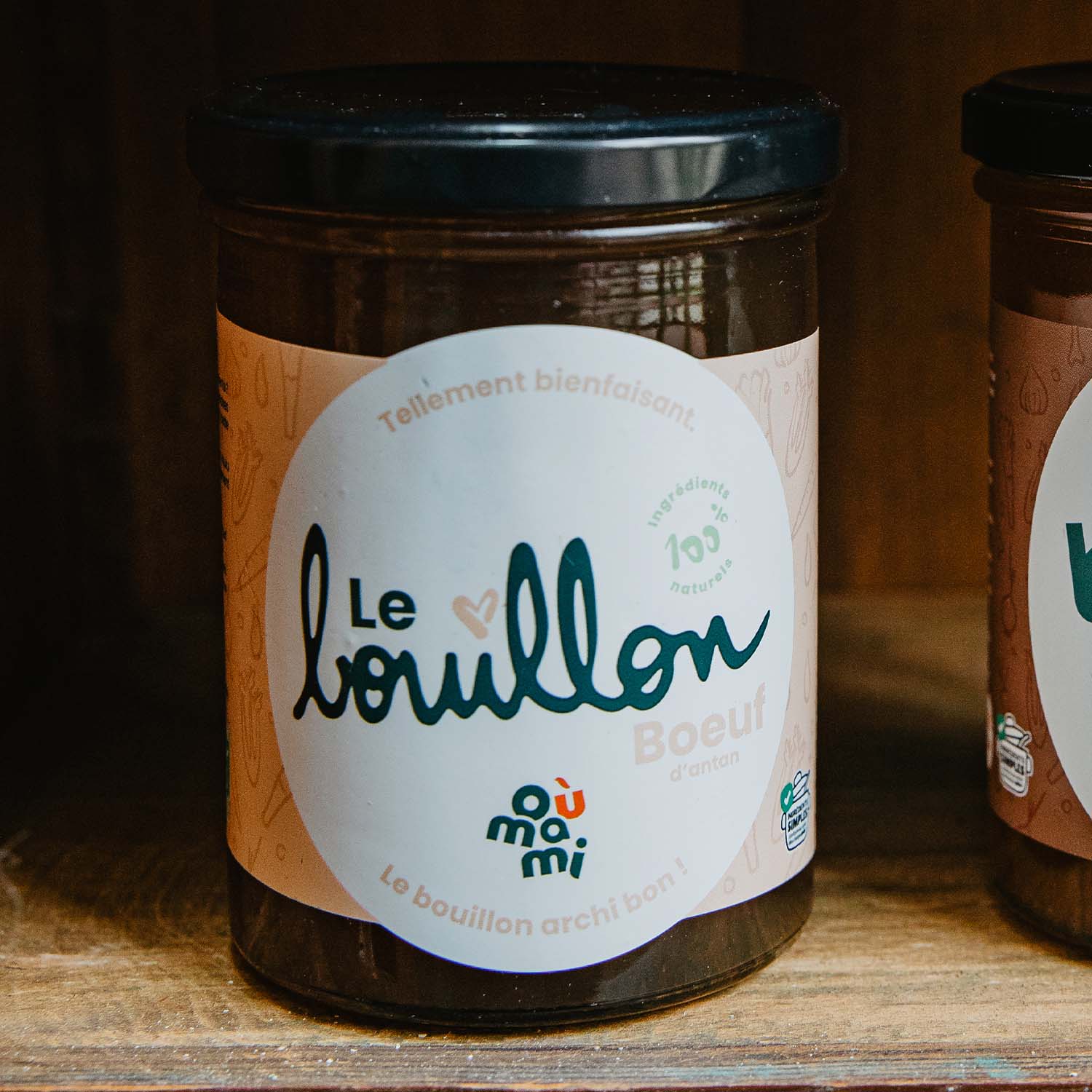 Le Bouillon b&oelig;uf d'antan bio O&ugrave;mami