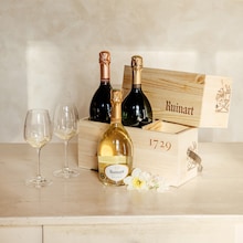 Caisse D&eacute;couverte 3 Cuv&eacute;es Ruinart Ruinart