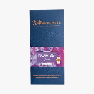 Chocolat sans sucres ajoutés, Ouganda noir 85 % Néogourmets