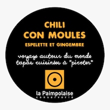 Chili con moules - Espelette et gingembre Paimpolaise Conserverie