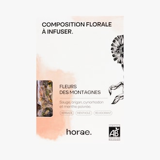 Tisane aux fleurs des montagnes bio Horae
