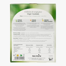 Coffret collection de sirops Virgin cocktails Monin