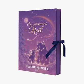 Calendrier de l'Avent En attendant No&euml;l - Assortiment de chocolats et confiseries Maison Mercier
