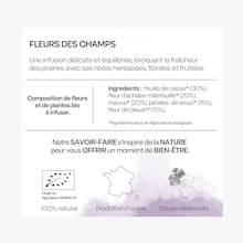 Tisane aux fleurs des champs bio Horae