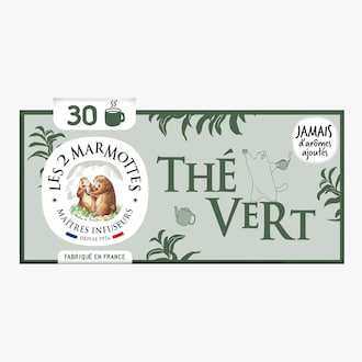 Th&eacute; vert bio Les 2 Marmottes