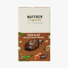 Nougat chocolat saveur noisette Maffren