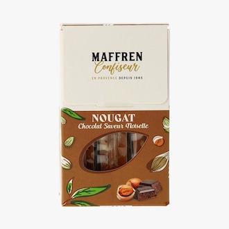 Nougat chocolat saveur noisette Maffren