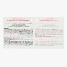 Trousse Paris Sur Seine, s&eacute;lection de 4 gourmandises Maxim&rsquo;s de Paris