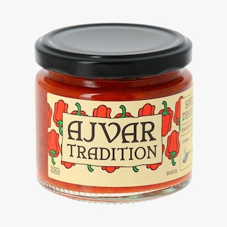 Ajvar spécialité des balkans doux Ajvar Tradition