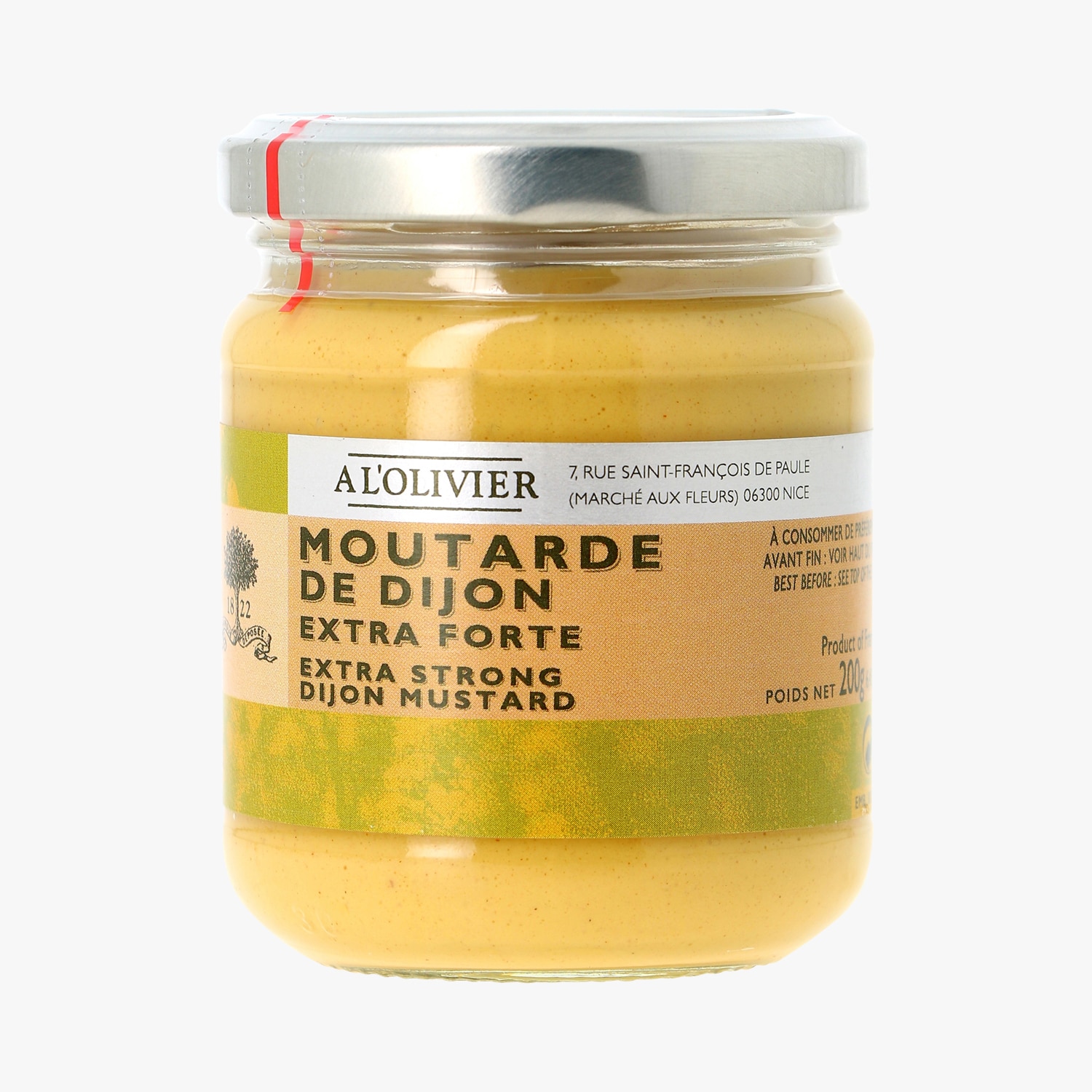 Moutarde de Dijon extra forte A l'Olivier