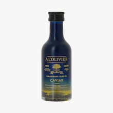 Huile d&rsquo;olive et caviar, pr&eacute;paration culinaire A l'Olivier
