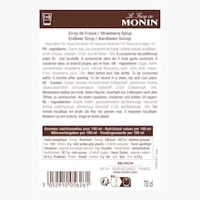 Sirop de fraise Monin