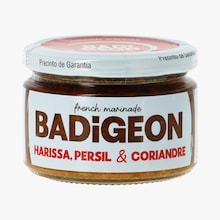 Marinade harissa, persil et coriandre Badigeon