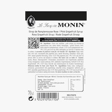 Sirop de pamplemousse rose Monin