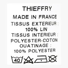 Gant en lin blanchi La Grande Épicerie de Paris