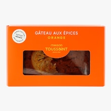 G&acirc;teau aux &eacute;pices Toussaint aux oranges confites Maison Toussaint