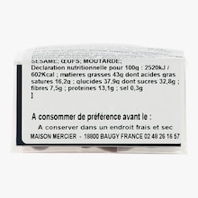 Amandes croustillantes enrob&eacute;es de chocolat au lait et noir Maison Mercier