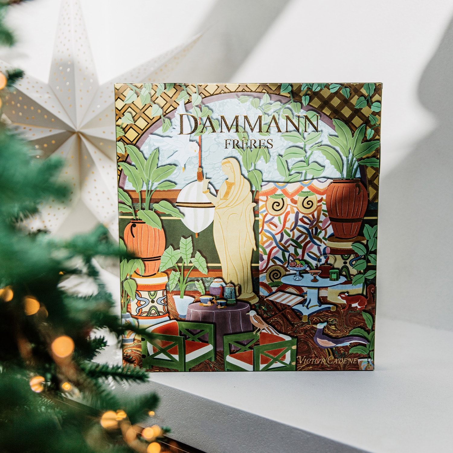 Calendrier de l’Avent - Assortiment de thés et infusions Dammann Frères