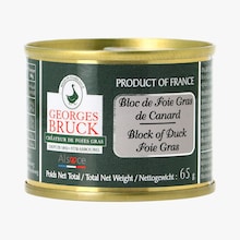 Bloc de foie gras de canard - 65 g Georges Bruck