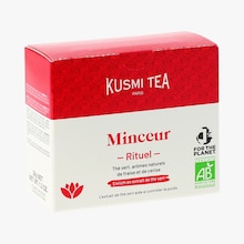 Sachets de th&eacute; vert Rituel minceur bio Kusmi Tea