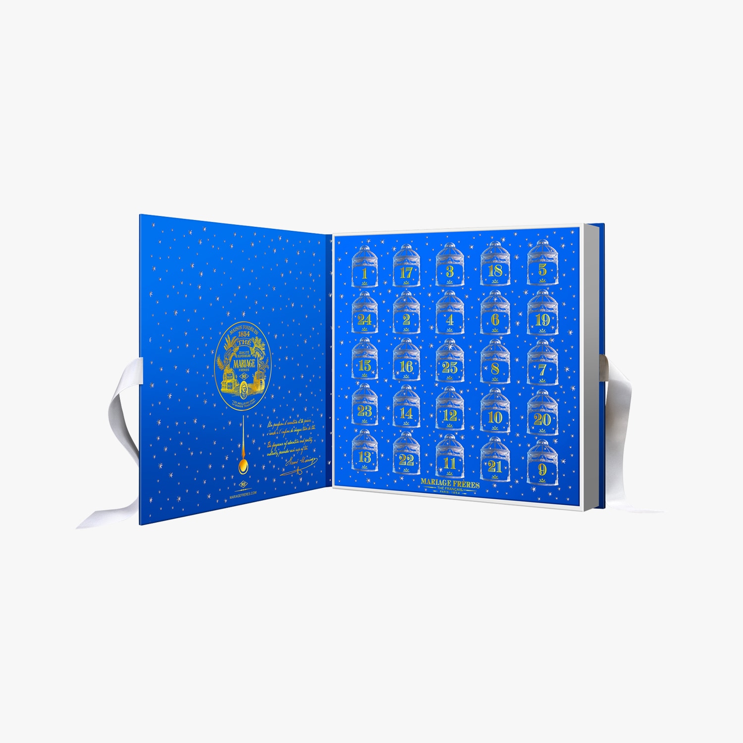 Calendrier de l'Avent - Noël Royal autour du thé Mariage Frères