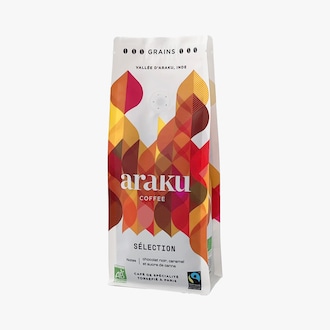 Café en grains - 100 % arabica - Sélection Araku Coffee