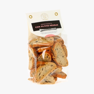 Mini toasts ciabatta avec olives noires El Corte Inglés - Club del Gourmet
