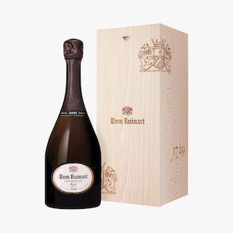 Champagne Ruinart, ros&eacute; brut, 2009, sous &eacute;tui Ruinart