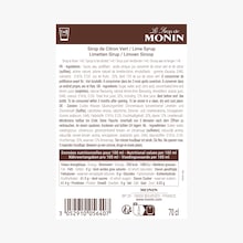 Sirop de citron vert Monin