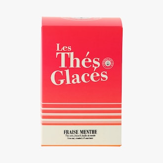 Th&eacute; glac&eacute; fraise menthe Compagnie & Co