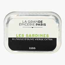 Les sardines &agrave; l'huile d'olive vierge extra La Grande &Eacute;picerie de Paris