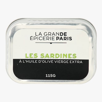 Les sardines &agrave; l'huile d'olive vierge extra La Grande &Eacute;picerie de Paris
