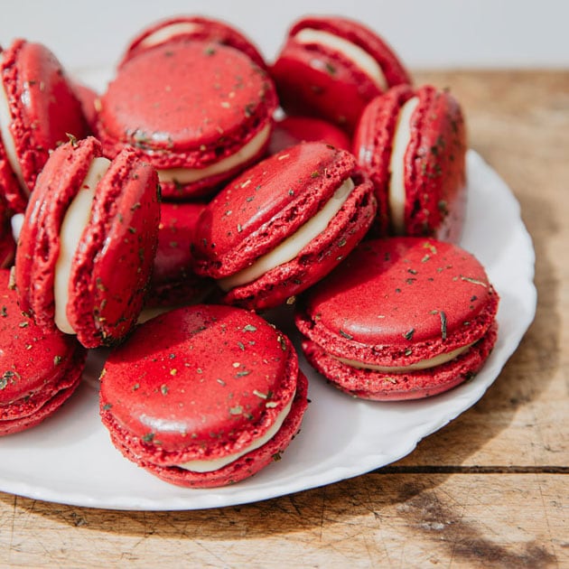 Macarons au Thé bonheur des Dames