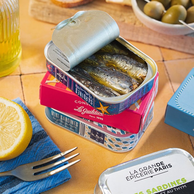 Conserves de la mer